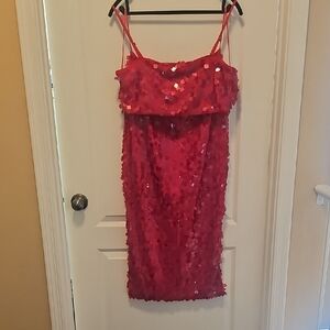 House of Harlow 1960 Vibrant Red Dress